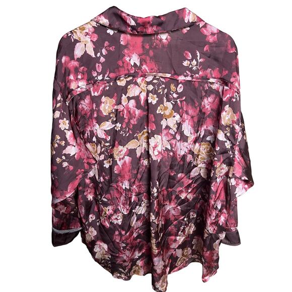 Intimately Free People Floral PJ Women Top *Dimensions in Pictures* - Picture 3 of 5